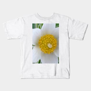 Pulsatilla vulgaris  &#39;Alba&#39;  White pasqueflower Kids T-Shirt